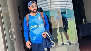 Deepak Dhapola, Deepak Dhapola in Ranji Trophy, Himachal Pradesh vs Uttarakhandin Ranji Trophy Match