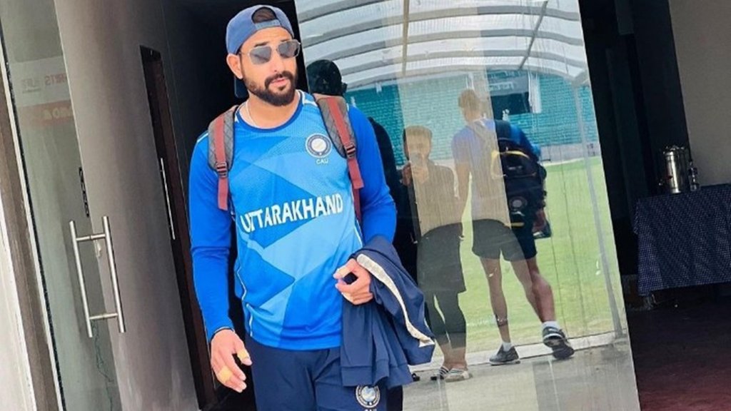 Deepak Dhapola, Deepak Dhapola in Ranji Trophy, Himachal Pradesh vs Uttarakhandin Ranji Trophy Match