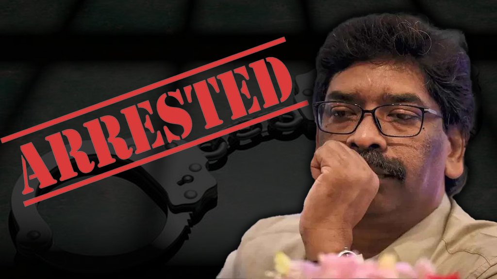 HEMANT SOREN ARREST