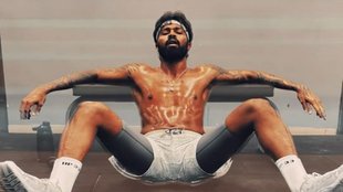 Hardik Pandya, IND vs AFG, Gym Video