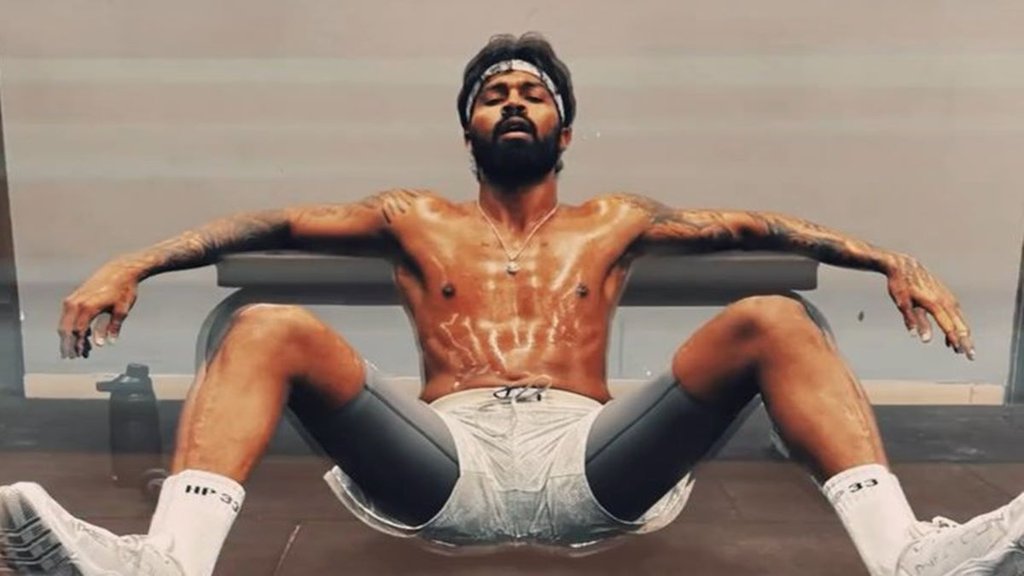 Hardik Pandya, IND vs AFG, Gym Video
