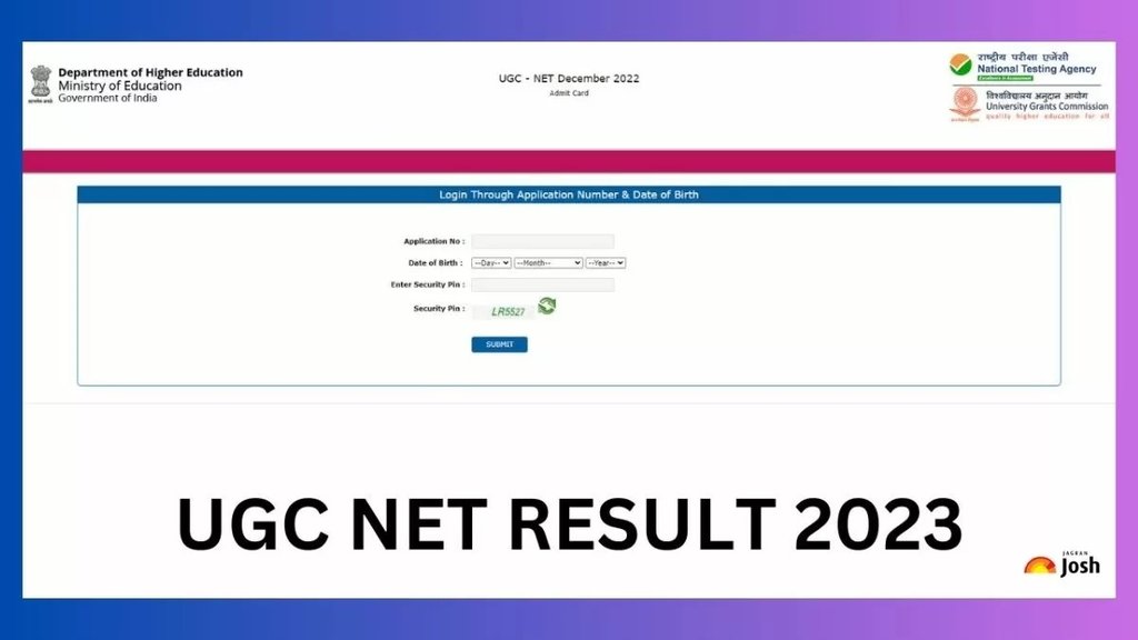 ugc net, ugc net Result, ugc net Result december 2023