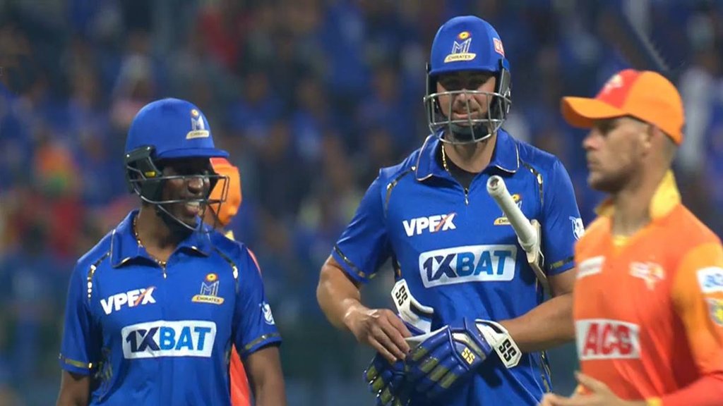 IL T20 2024, Emirates vs Gulf Giants, Tim David