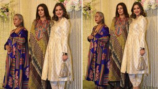 Jaya Bachchan, Jaya Bachchan Attends Ira Khan wedding Reception