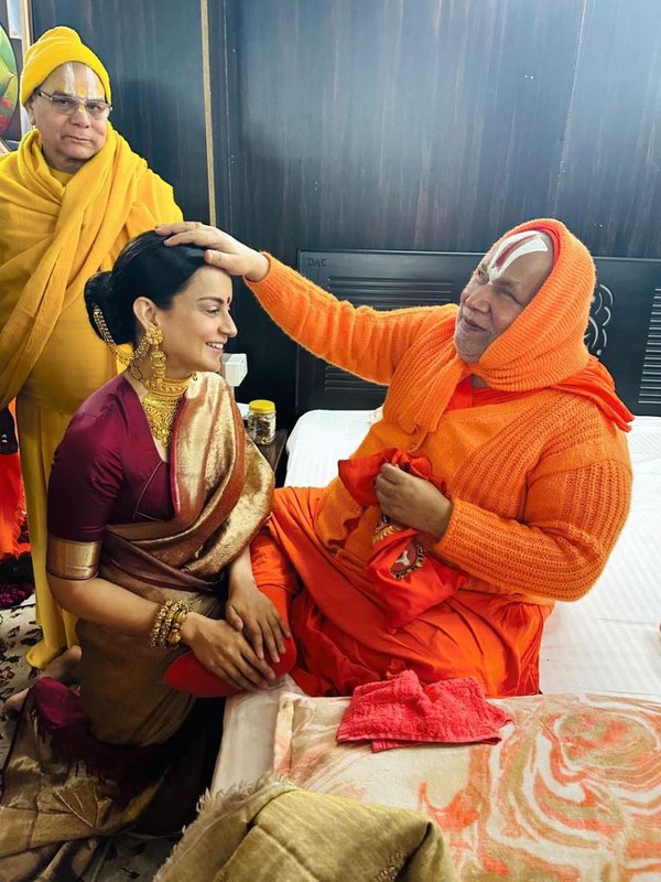 Kangana Ranaut in Ram Mandir