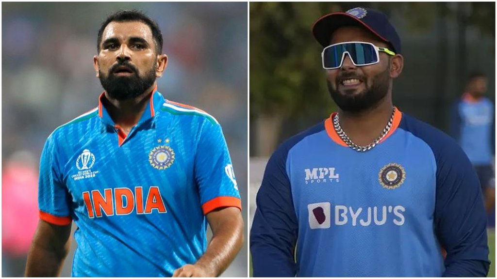 Mohammed Shami, and Rishabh pant,