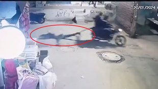 Noida man murder dead body dragged