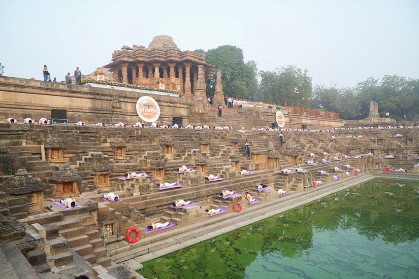 Surya namaskar world record