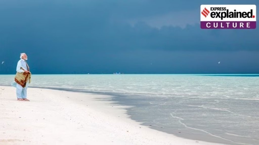 Prime Minister Narendra Modi in Lakshadweep.