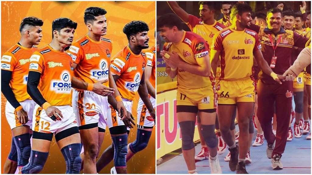 Puneri paltans vs Telugu Titans, Pro Kabaddi League