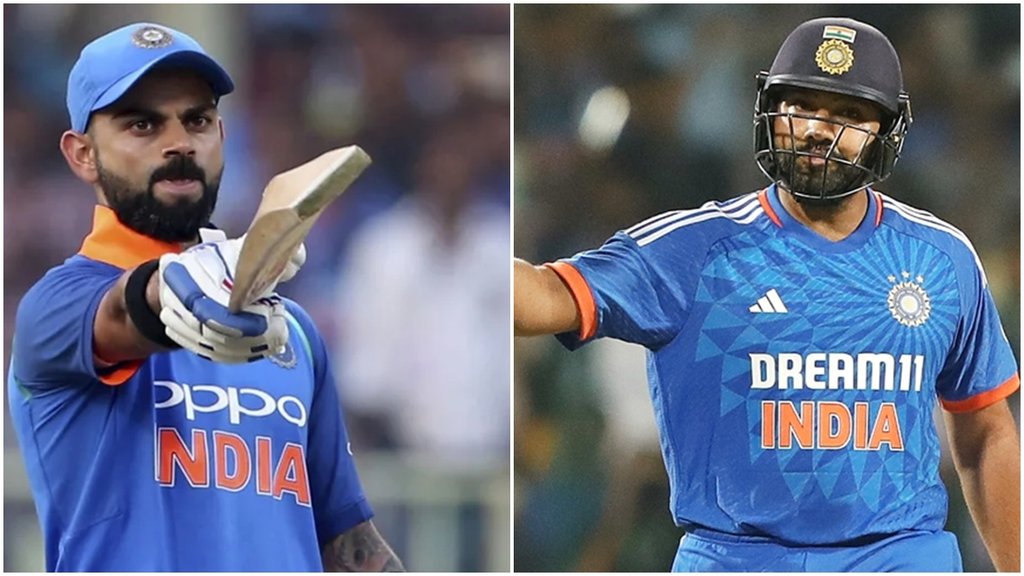 Rohit Sharma, Virat Kohli, Muhammed Rizwan, Babar Azam