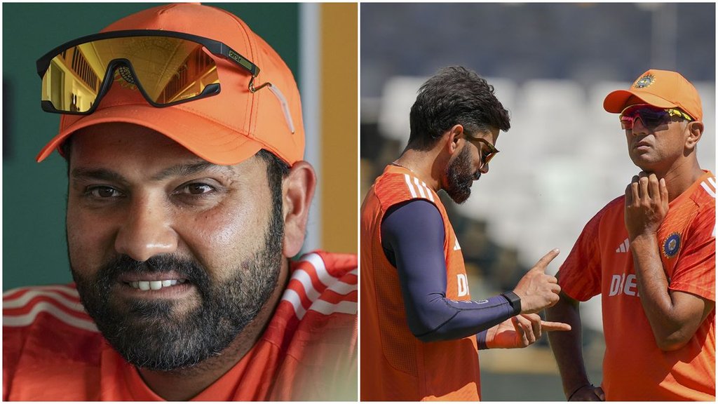 Rohit Sharma, Virat Kohli, Rahul Dravid,