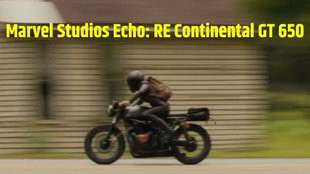 Marvel Studios Echo Royal Enfield Continental GT 650 । Marvel Studios Echo Royal Enfield Continental GT 650 Debut । Marvel Studios Echo Royal Enfield Continental GT 650 in TV Series । Royal Enfield Continental GT 650 । Royal Enfield Continental GT 650 Hollywood Debut