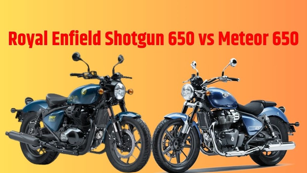 Royal Enfield Meteor 650 vs Shotgun 650 । Royal Enfield Meteor 650 vs Shotgun 650 Comparison । Royal Enfield Meteor 650 vs Shotgun 650 Similarities । Royal Enfield Meteor 650 vs Shotgun 650 Difference