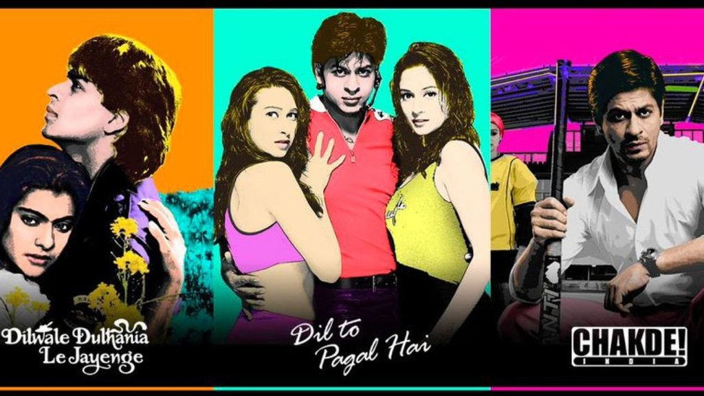 SRK Movies, DDLJ, Chak De India, Dil Wale Dulhaniya le jayenge