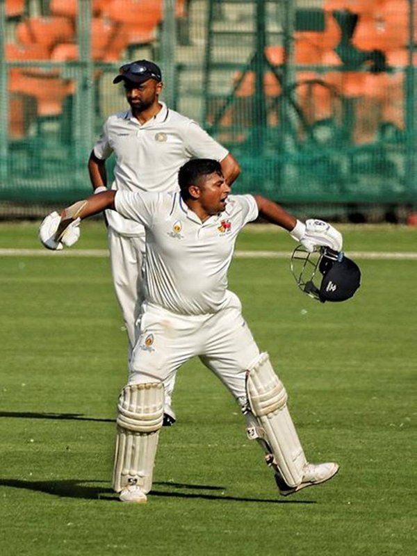 Sarfaraz Khan Career,Sarfaraz Khan, Sarfaraz Khan Run