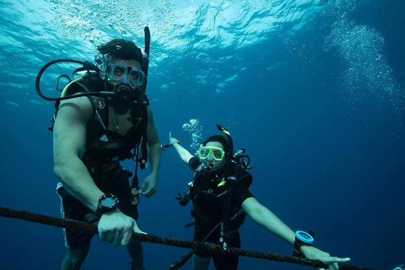 zaheer iqbal vacation in Andaman