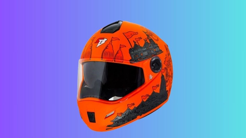 Steelbird Jai Shree Ram edition Helmet । Jai Shree Ram edition Helmet Complete Details । Jai Shree Ram edition Helmet Features । Jai Shree Ram edition Helmet Price