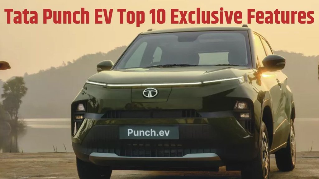 Tata Punch EV Top 10 Features । Tata Punch EV Key 10 Features । Tata Punch EV 10 Bonus Features । Tata Punch EV Hitech Features