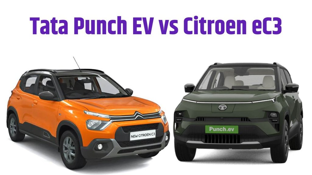Tata Punch EV vs Citroen EC3 । Tata Punch EV vs Citroen EC3 Compare in Price । Tata Punch EV vs Citroen EC3 Compare in Range । Tata Punch EV vs Citroen EC3 Compare in Specifications