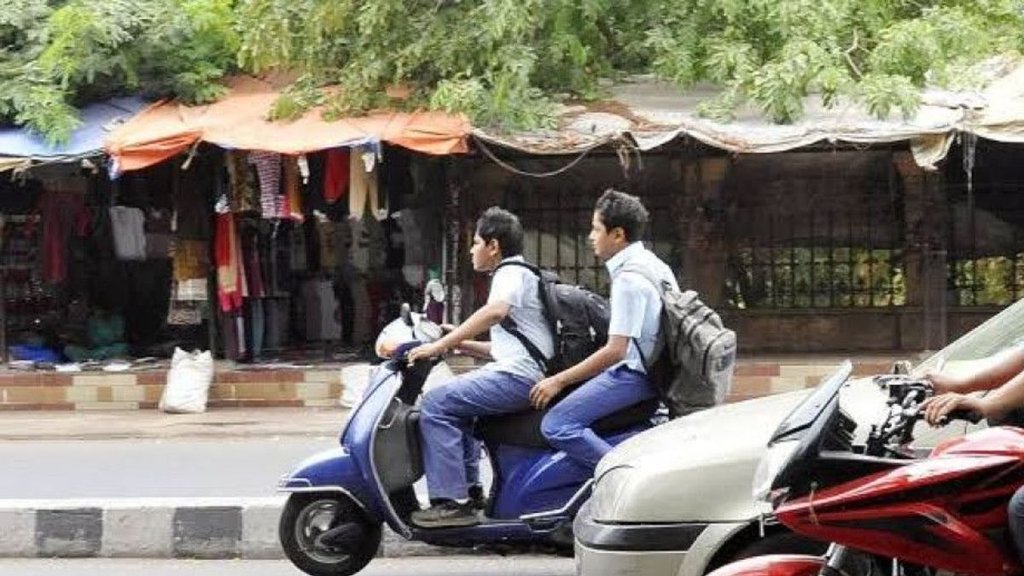 Uttar Pradesh Ban on Minors Scooty Riding । Uttar Pradesh Ban on Minor Driving । minor driving penalty । Minors will not be able to ride Scooty in UP