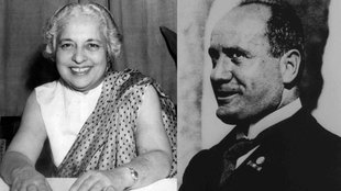 Vijaya Lakshmi Pandit | Mussolini | Nehru
