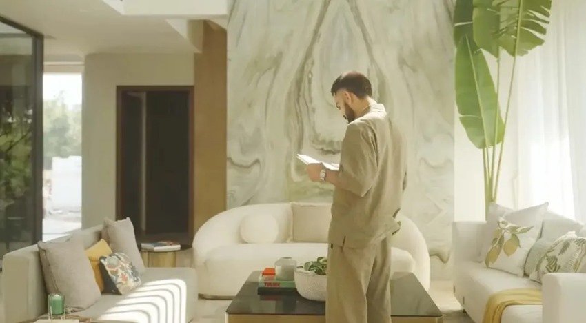Virat in alibag house