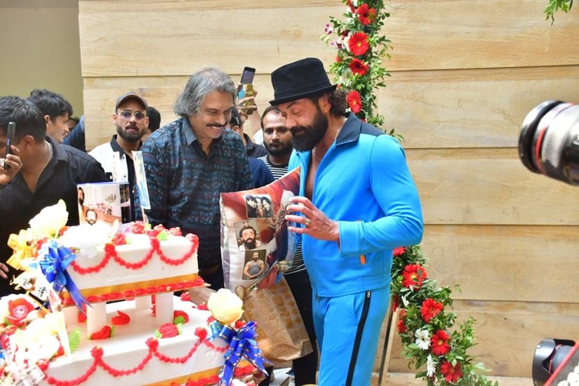 Bobby Deol celebrates his birthday with fans