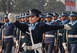 Republic Parade, Women Squad, Parade