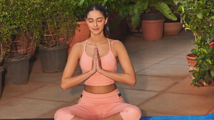 Ananya Pandey Yoga, Surya Namaskar, Bollywood
