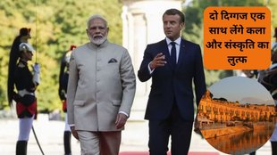 PM Modi and Emmanuel Macron, rajasthan,tourist place,jaipur,best three forts at jaipur,