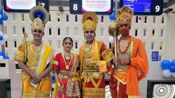 अहमदाबाद से अयोध्या जाने वाली पहली IndiGo फ्लाइट में कर्मचारी बने रामायण के चरित्र, फिल्ममेकर बोले- यह राम का मजाक है…
