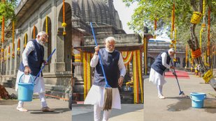 Shri Kalaram temple in Nashik PM Modi
