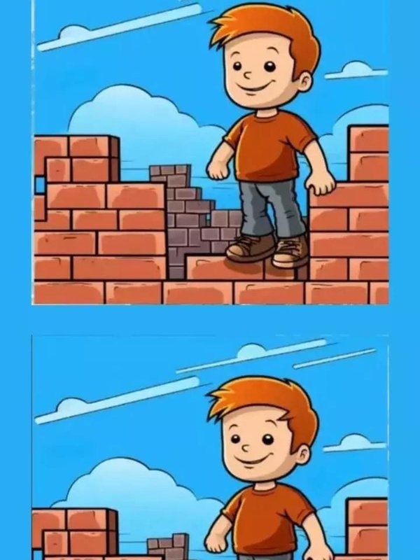 one who finds 3 differences in a picture in 15 seconds will be called a genius