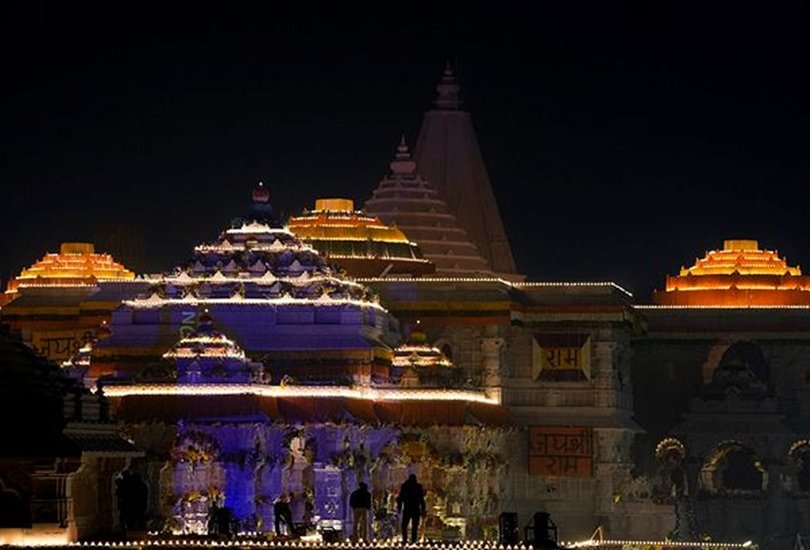 Ram Mandir Ayodhya Latest Photo
