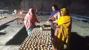 ram mandir diya
