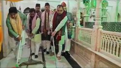 भाजपा अल्पसंख्यक मोर्चा ने धार्मिक स्थलों पर की सफाई, प्राण प्रतिष्ठा के दिन तक चलेगा अभियान