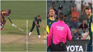 AUS vs WI 2nd T20I, Run Out Alzarri Joseph, Umpire