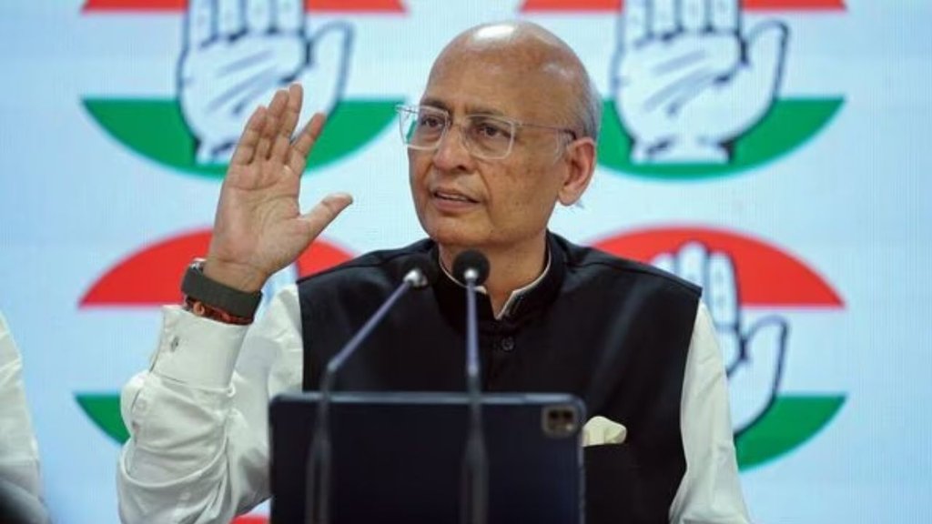 Abhishek Manu SinghVI, Congress, Supreme Court,