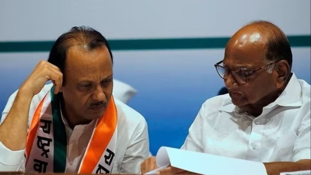 Ajit pawar , Sharad Pawar,