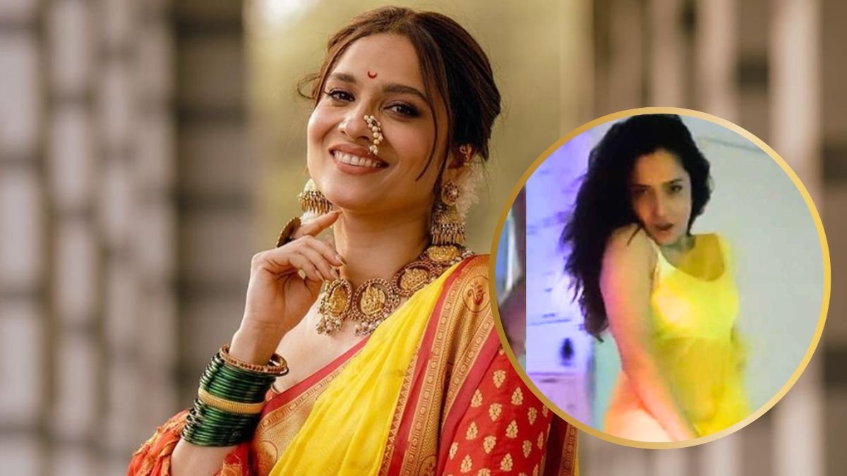 Ankita Lokhande, Ankita Lokhande Dance On Dhak Dhak, madhuri Dixit Song Dhak Dhak