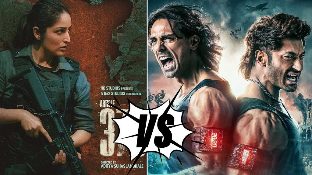 'आर्टिकल 370' और 'क्रैक' का बॉक्स ऑफिस क्लैश। (Photo- Films Poster)