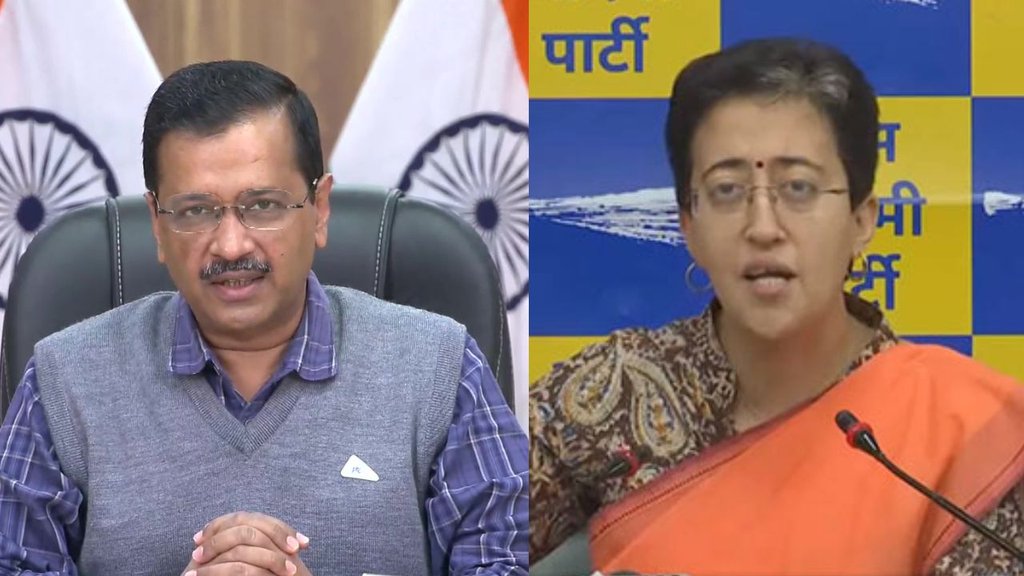 Arvind Kejriwal, Atishi Marlena, AAP, ED, Arvind Kejriwal, Atishi Marlena, AAP, ED,