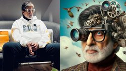 हिंदी सिनेमा में 55 साल पूरे होने का जश्न मना रहे अमिताभ बच्चन, शेयर की AI अवतार वाली तस्वीर