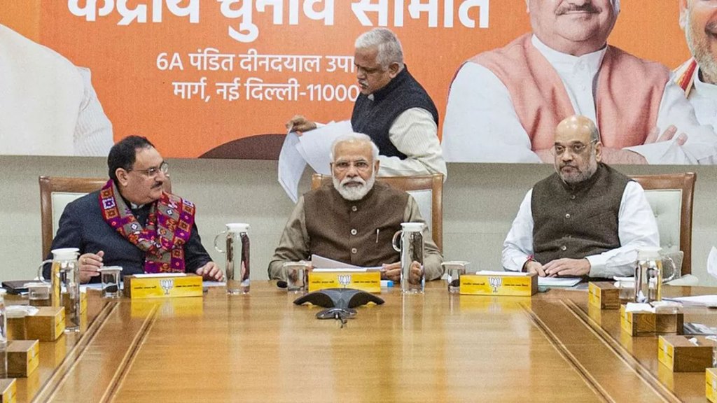 Narendra Modi, Amit Shah, JP Nadda Lok Sabha Election 2024,