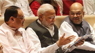 BJP, Congress, Narendra Modi, JP Nadda,