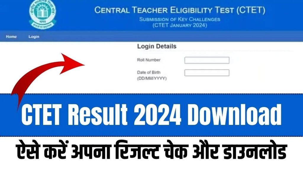 cbse ctet result 2024, cbse ctet 2024 result, ctet january exam result
