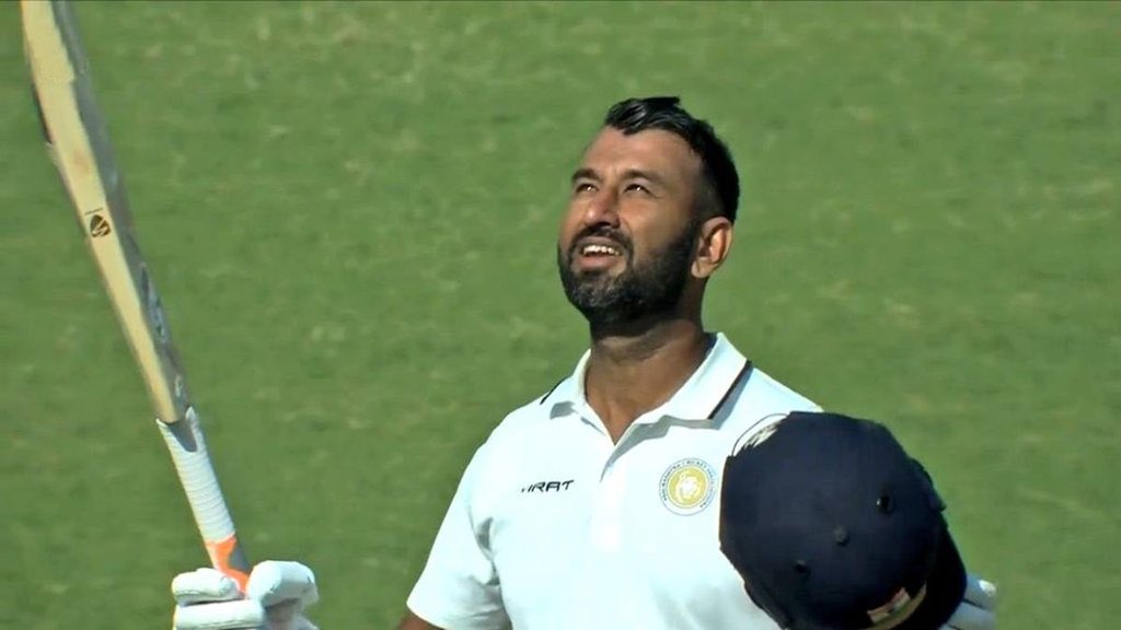 Ranji Trophy 2024, Cheteshwar Pujara Century, IND vs ENG
