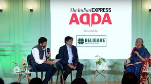 Express Adda | Nirmala Sitharaman