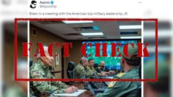 Fact check: सैन्य वर्दी में अमेरिकी राष्ट्रपति जो बाइडन की तस्वीरें AI से बनाई गई हैं